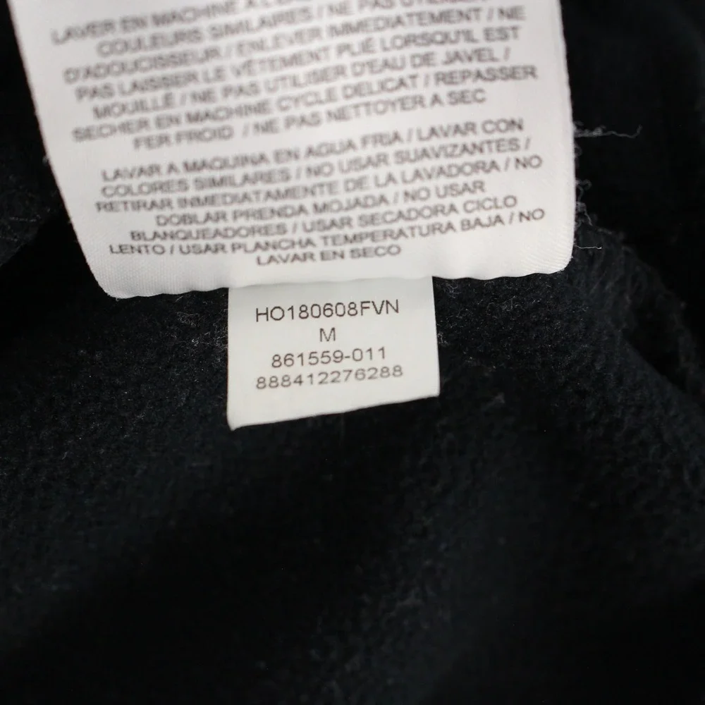 Jordan 23 Alpha Hoodie Mens M Black Pullover Polyester Long Sleeve